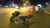 İstanbul'da otomobilin çarptığı motosikletli hayatını kaybetti