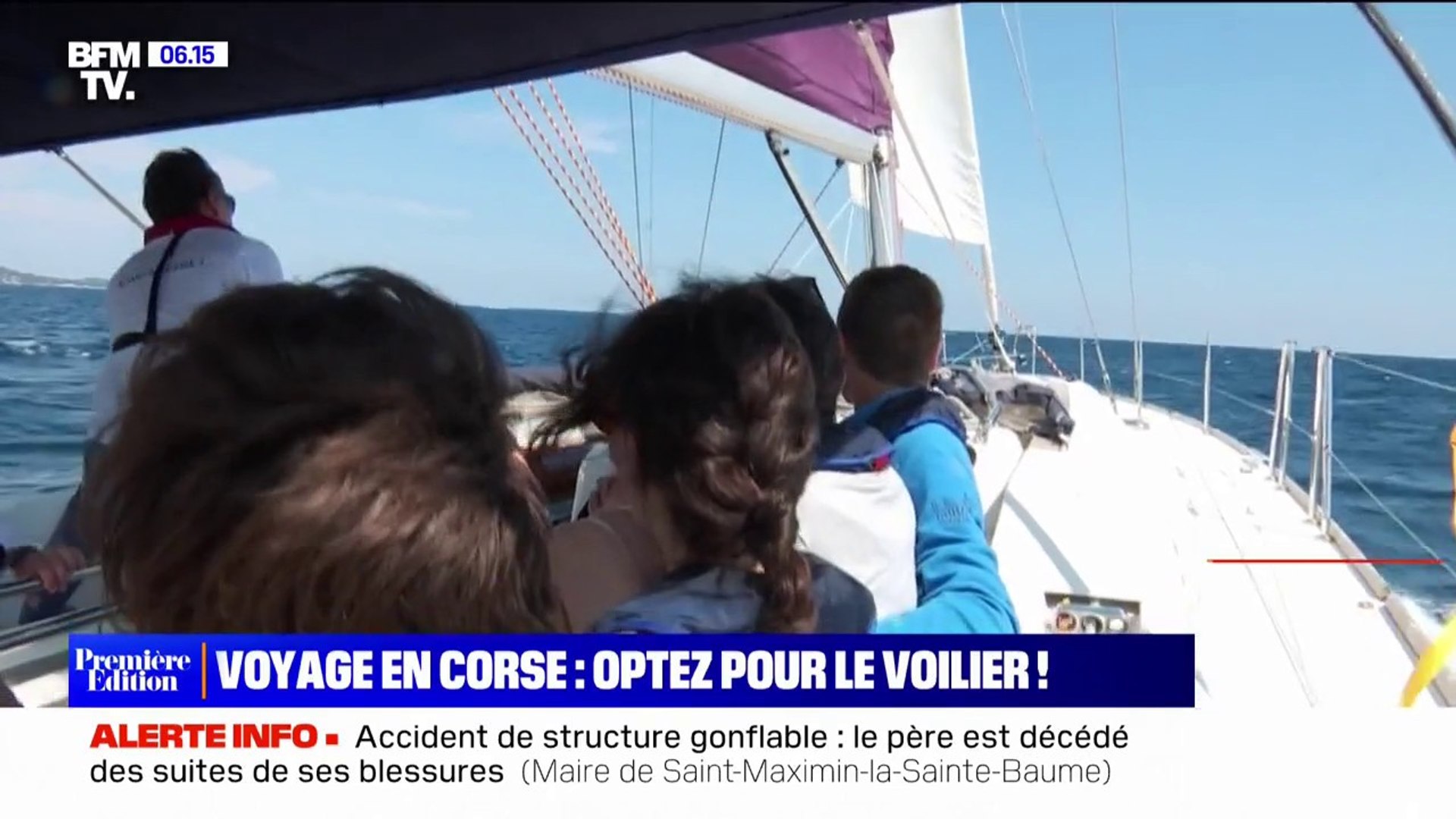 Un mini ferry à voile pour rejoindre la Corse au départ de Toulon : un pari  écologique