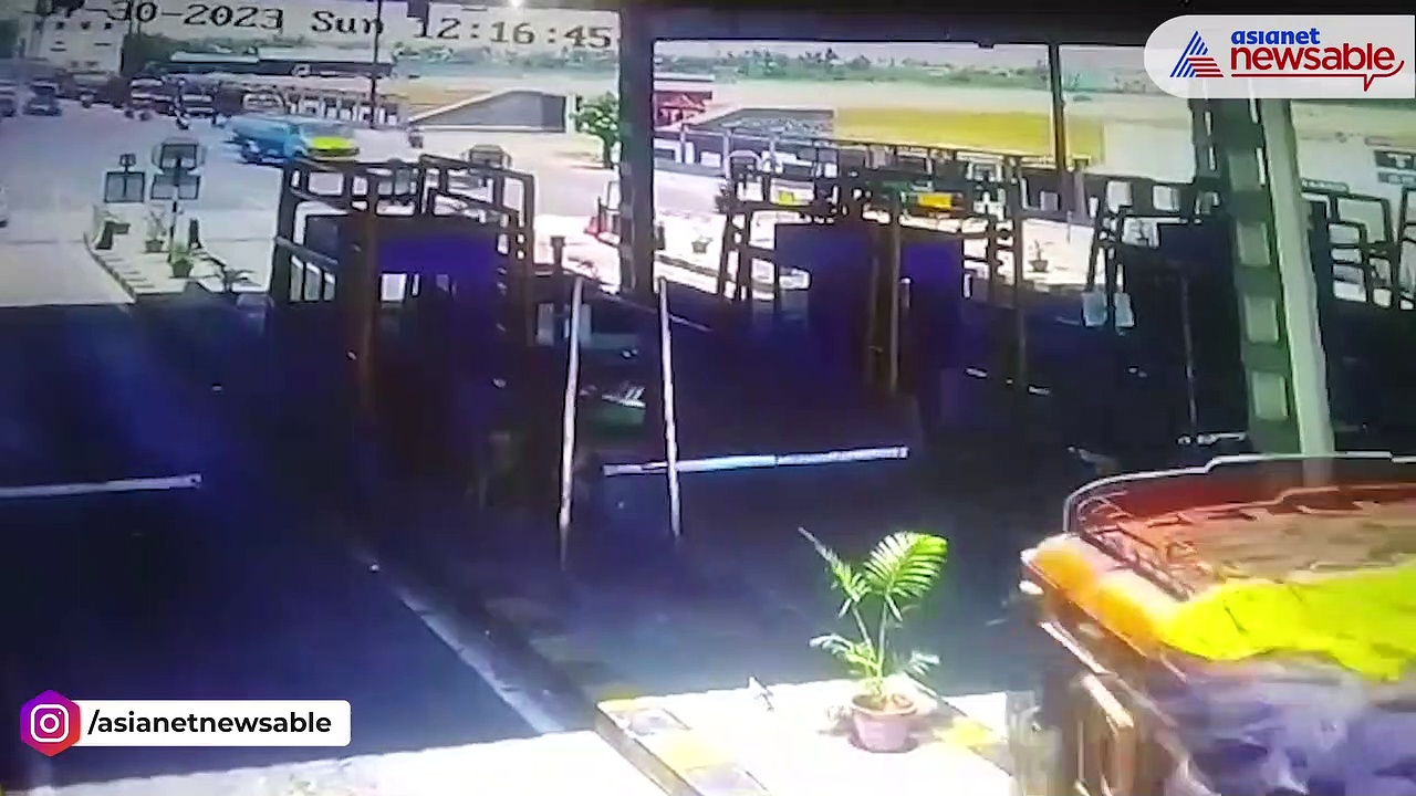 Horrific toll plaza accident in Tamil Nadu's Madurai (WATCH)
