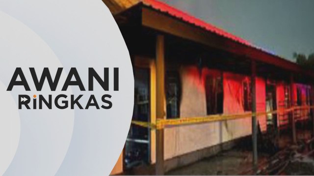 AWANI Ringkas: Asrama terbakar 70 peratus