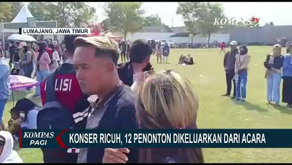 Konser Musik di Lumajang Ricuh, 12 Penonton Dikeluarkan dari Acara!