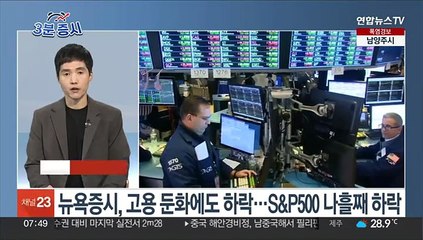 Download Video: [3분증시] 뉴욕증시, 고용 둔화에도 하락…S&P500 나흘째 하락