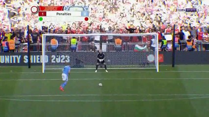 اهداف وركلات ترجيح مباراة ارسنال ومانشستر سيتي في كأس الدرع الخيرية-002