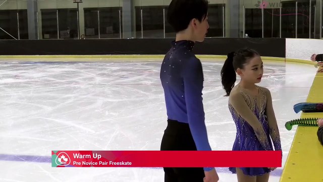Juvenile, Pre Novice, Junior Pairs Free Program 2023 Wild Rose Invitational - Chemco Rink