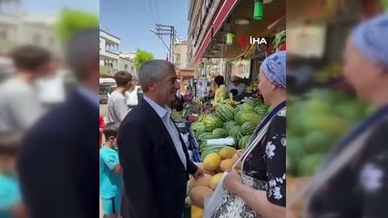 Tahmazoğlu esnaf ve vatandaşla omuz omuza