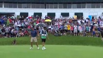 DeChambeau goes wild after completing 58 at LIV Golf