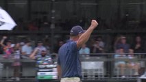 DeChambeau goes wild after completing 58 at LIV Golf