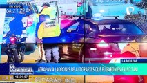 La Molina: capturan a delincuentes que robaron autopartes