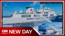 China fires water cannon at PH vessels en route to Ayungin Shoal | New Day