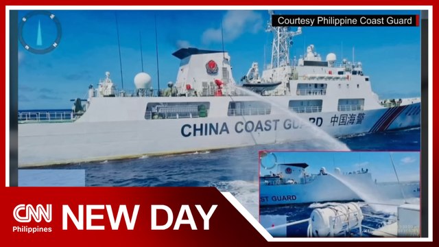 China fires water cannon at PH vessels en route to Ayungin Shoal | New Day