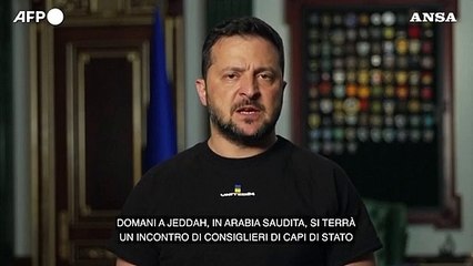 Ucraina, Zelensky: "I colloqui in Arabia Saudita importanti per riportare la pace"