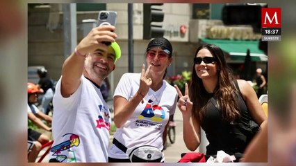 Alcaldesa de Álvaro Obregón participa en celebración del primer aniversario de MuéveteMH