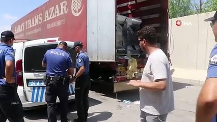 70 clandestins pris dans une semi-remorque à Erzincan