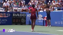 Gauff beats Sakkari to lift first American title