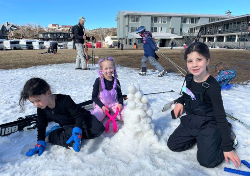 Snowy Mountains has dry and short season due to warm winter