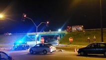 Tentativa de suicídio mobiliza Corpo de Bombeiros ao viaduto da Petrocon