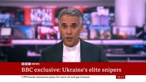 Inside Ukraine's elite sniper unit conducting night raids - BBC News