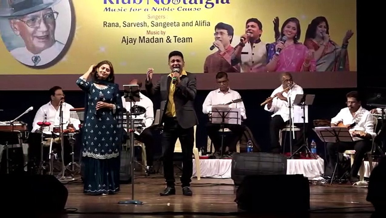 Aap Yunhi Agar Humse Milte Rahe || Sarvesh Mishra and Sangeeta Melekar live cover romantic love song