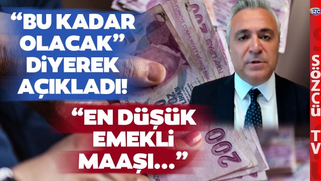 Özgür Erdursun En Düşük Emekli Maaşına Zam İçin Tarih ve Rakam Verdi!