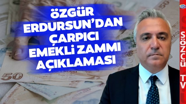 'ZAM YAPILMADI' Emekliler Bu Detayı Bilmiyor! Özgür Erdursun Tek Tek Açıkladı
