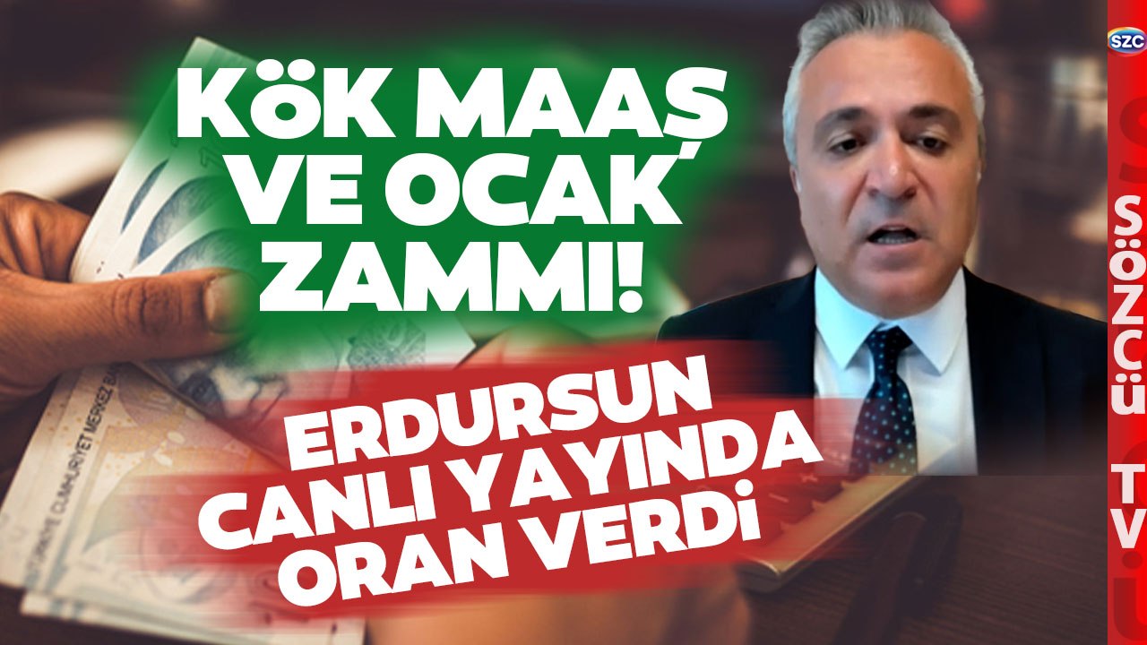 Özgür Erdursun Emekli Zammı İçin Oran Verdi Kök Maaş Bilmecesini Ayrıntılarıyla Anlattı