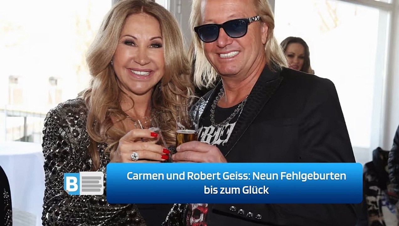 Carmen und Robert Geiss: Neun Fehlgeburten bis zum Glück
