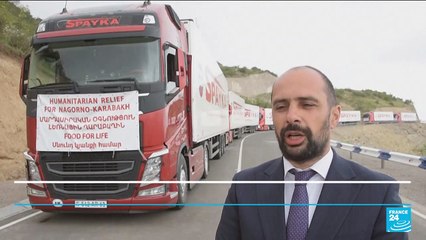 Warnings of ‘humanitarian crisis’ in Nagorno Karabakh after Azerbaijan shuts only land link