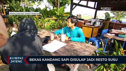 Bekas Kandang Sapi Disulap jadi Resto Susu