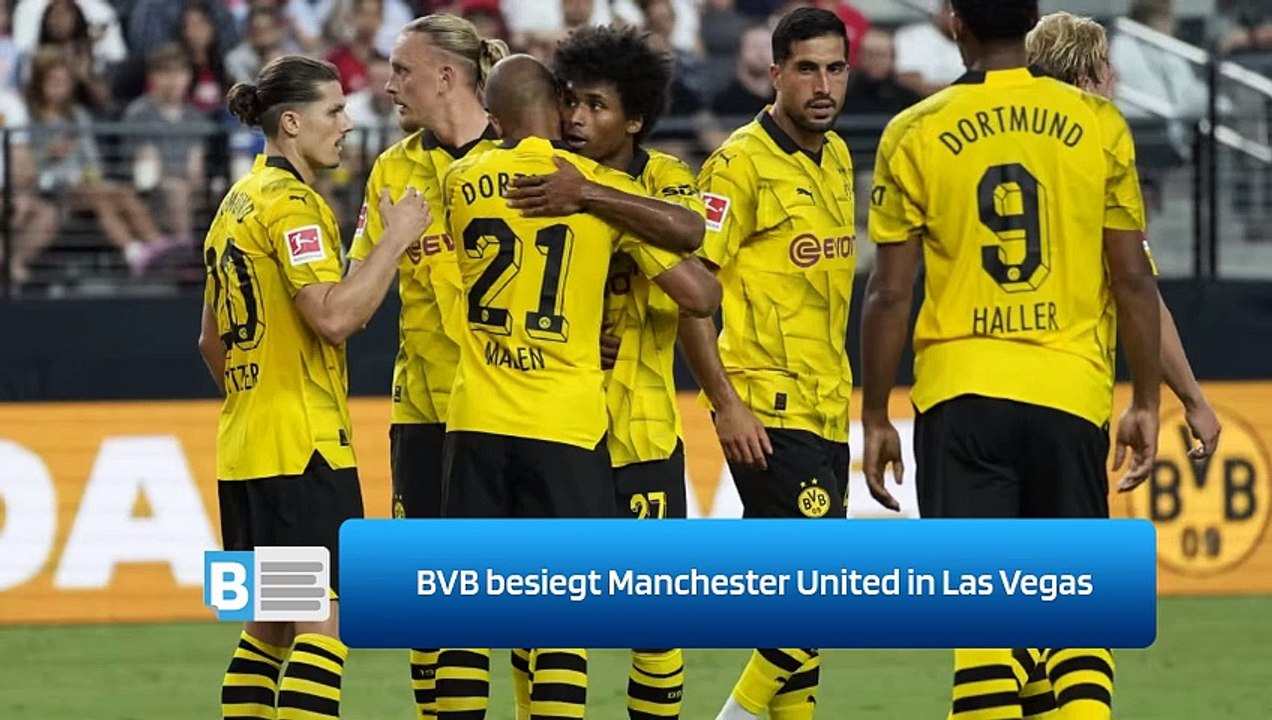 BVB besiegt Manchester United in Las Vegas