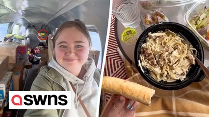 Woman who lives in one of the world's most remote villages flies 200 miles to pick up takeaway