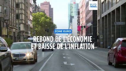 Zone euro : léger rebond de la croissance (+0,3%), l'inflation continue de ralentir (+5,3%)