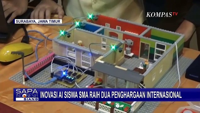 Buat Inovasi AI, Siswa SMA di Surabaya Raih Dua Penghargaan Internasional!