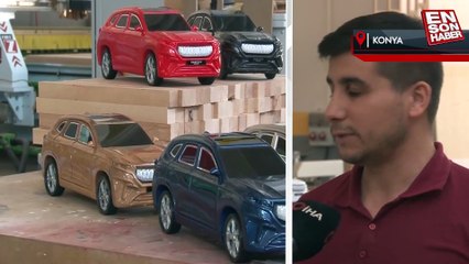 Togg’un oyuncak versiyonu Konya’dan