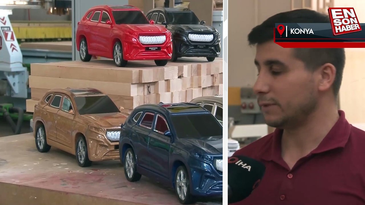 Togg’un oyuncak versiyonu Konya’dan