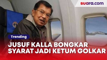 Jusuf Kalla Bongkar Syarat Jadi Ketum Golkar, Harus Punya Modal Rp600 Miliar