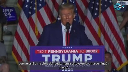 Trump carga contra Biden entre vítores de sus seguidores: "Es un tonto hijo de p***"