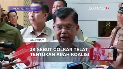 JK Sebut Golkar Telat Tentukan Arah Koalisi: Tergantung Penguasa, Ini Berbahaya