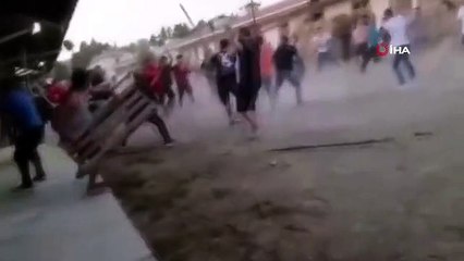 Hipodromda meydan muharebesi gibi kavga kamerada: 6 yaralı