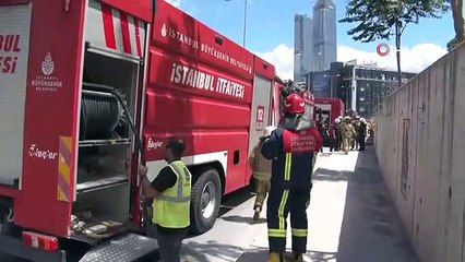 Incendie panique dans la zone boisée de Kağıthane： Un hélicoptère de lutte contre les incendies est également intervenu dans les flammes