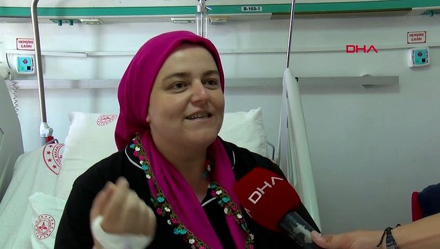 Des équipes de police ont accompagné la femme enceinte à l'hôpital