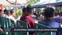 Delapan Remaja Terekam CCTV Gelar Latihan Tawuran