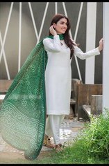 Ladies or Girls Dress designing ideas for independence day or 14 August