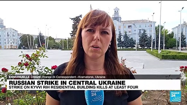 Child among dead as Russian missiles hit Ukraine's Kryvyi Rih