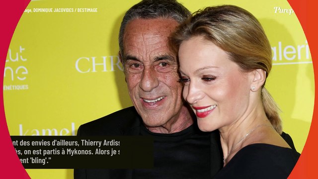 Tellement bling... : Thierry Ardisson et Audrey Crespo-Mara, leurs vacances incognito dévoilées par l'animateur