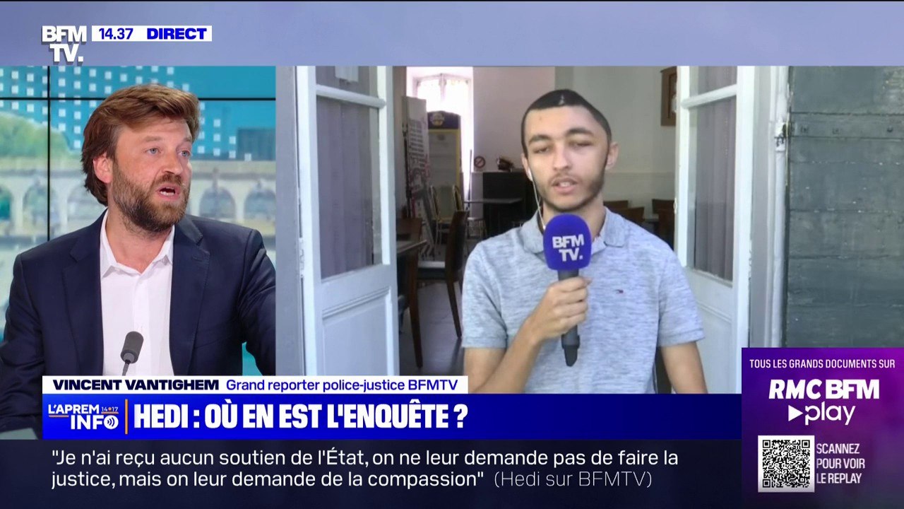 Témoignage d'Hedi, victime d'un tir de LBD à Marseille: "Je me félicite du discernement que fait ce jeune" réagit Eddy Sid (Unité SGP-Police FO)