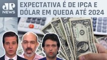 Mercado prevê queda na inflação e no dólar em 2023; Alan Ghani, Schelp e Beraldo analisam