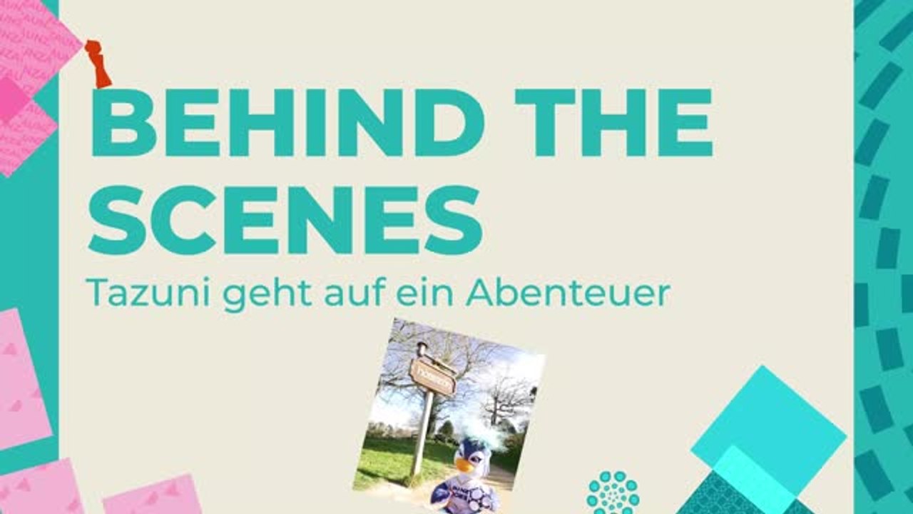 Behind the scenes: tazuni geht auf ein abenteuer