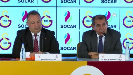 İSTANBUL - Galatasaray Kulübü, SOCAR ile sponsorluk sözleşmesi imzaladı (2)
