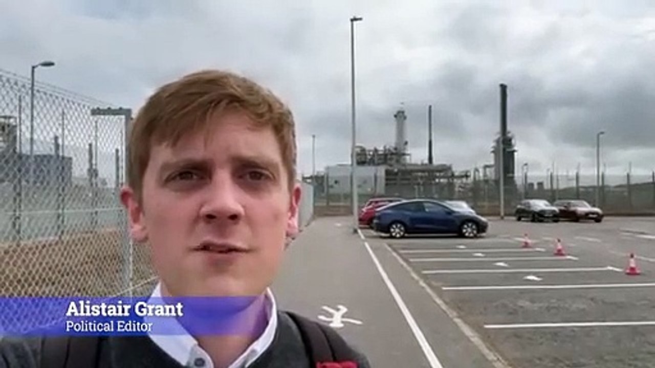 Rishi Sunak Visit To Shell St Fergus Plant