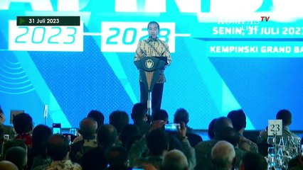 [FULL] Sambutan Jokowi saat Hadiri Acara APINDO, Beri Pesan soal Memilih Pemimpin